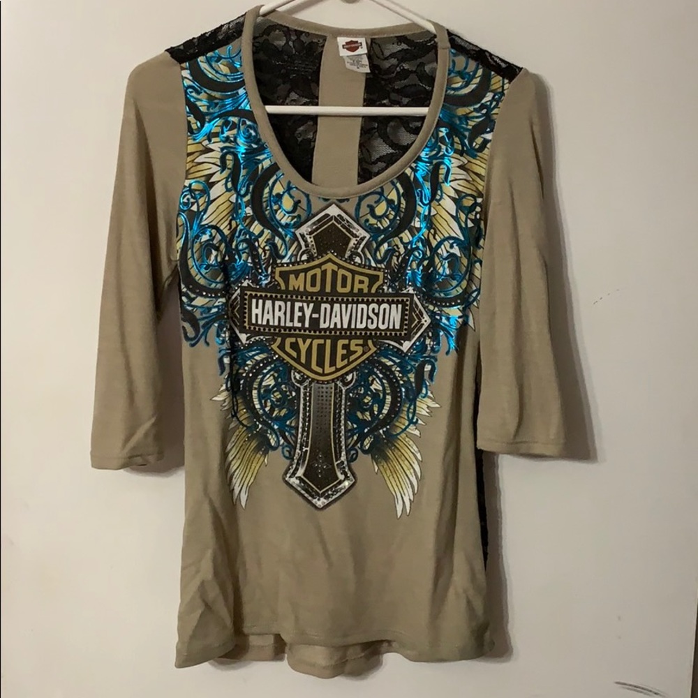 Harley Davidson blouse